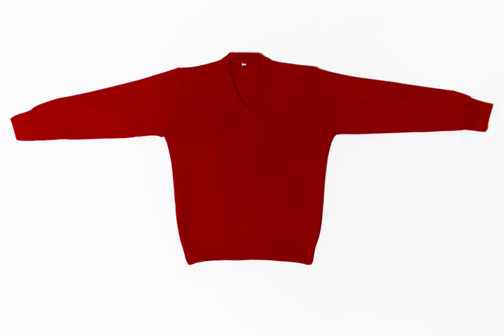 Sweater Liso Rojo